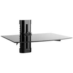 OVREP-291 Repisa Flotante Estante en Vidrio Templado 36cm, Marca Ovaltech