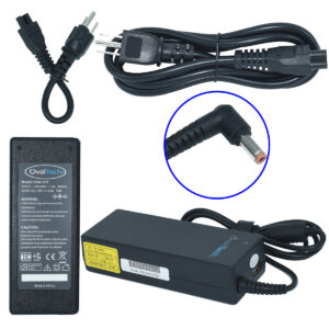 OTAC-E78 Adaptador para Computadora Portatil 20V/4.5AH C/Blister + USB Marca OvalTech