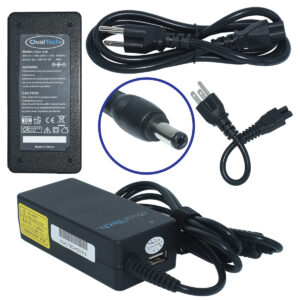 OTAC-E66 Adaptador para Computadora NETBOOK 20V/2AH C/Blister + USB Marca OvalTech