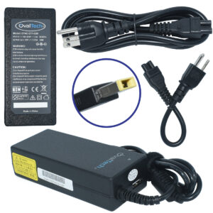OTAC-E77-65W Adaptador para Computadora Portatil 20V/3.25AH C/Blister + USB Marca OvalTech
