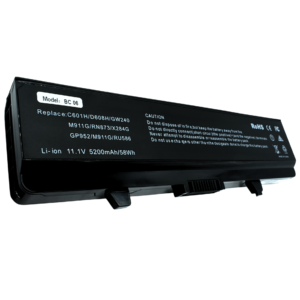OTD1525 Bateria color negro 6 celdas para Dell Inspiron 1525, 1545 de 11.1V 5200mah
