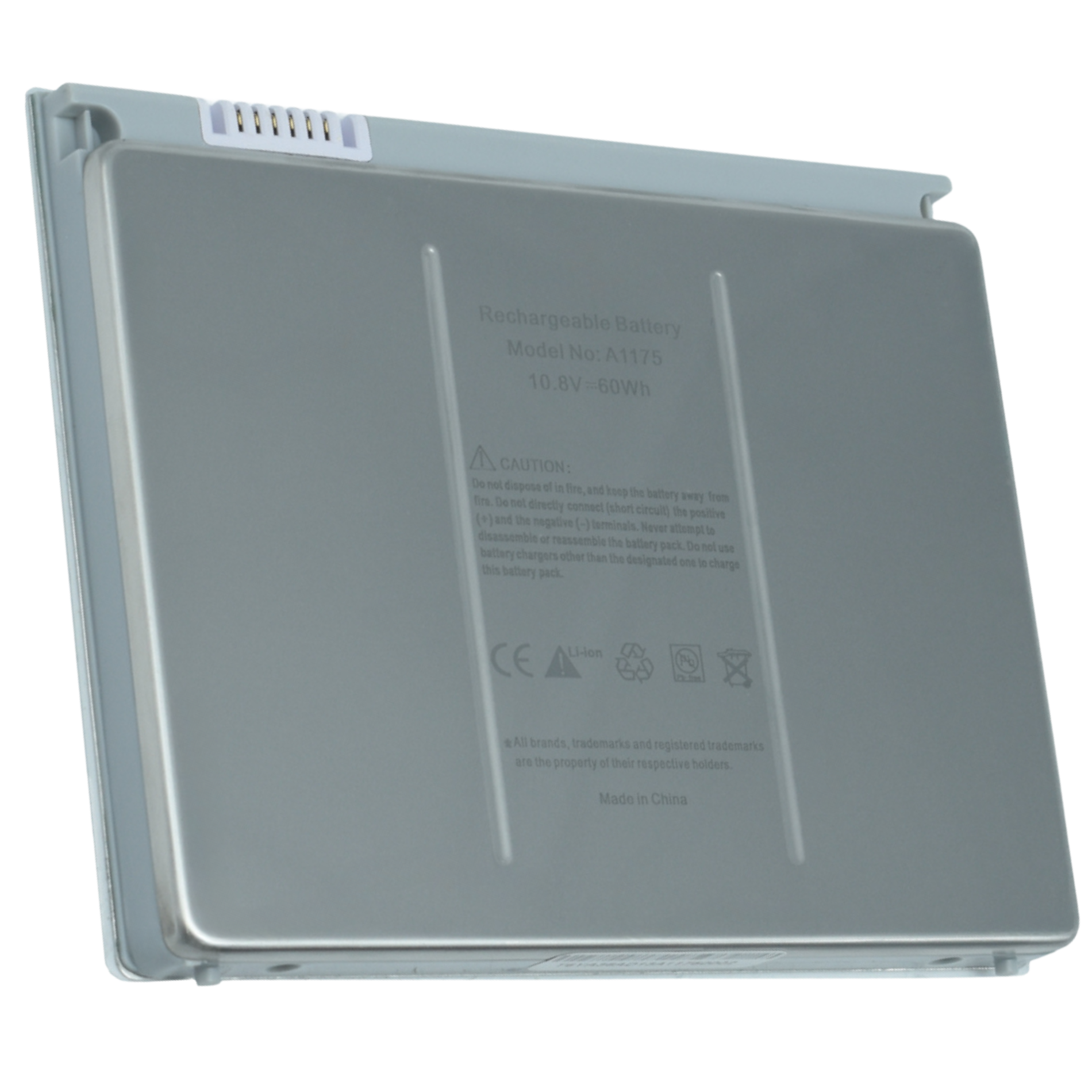 OTA1175 Batería color plata 9 celdas para Apple MacBook pro 15" de 10.8V 5800Mah