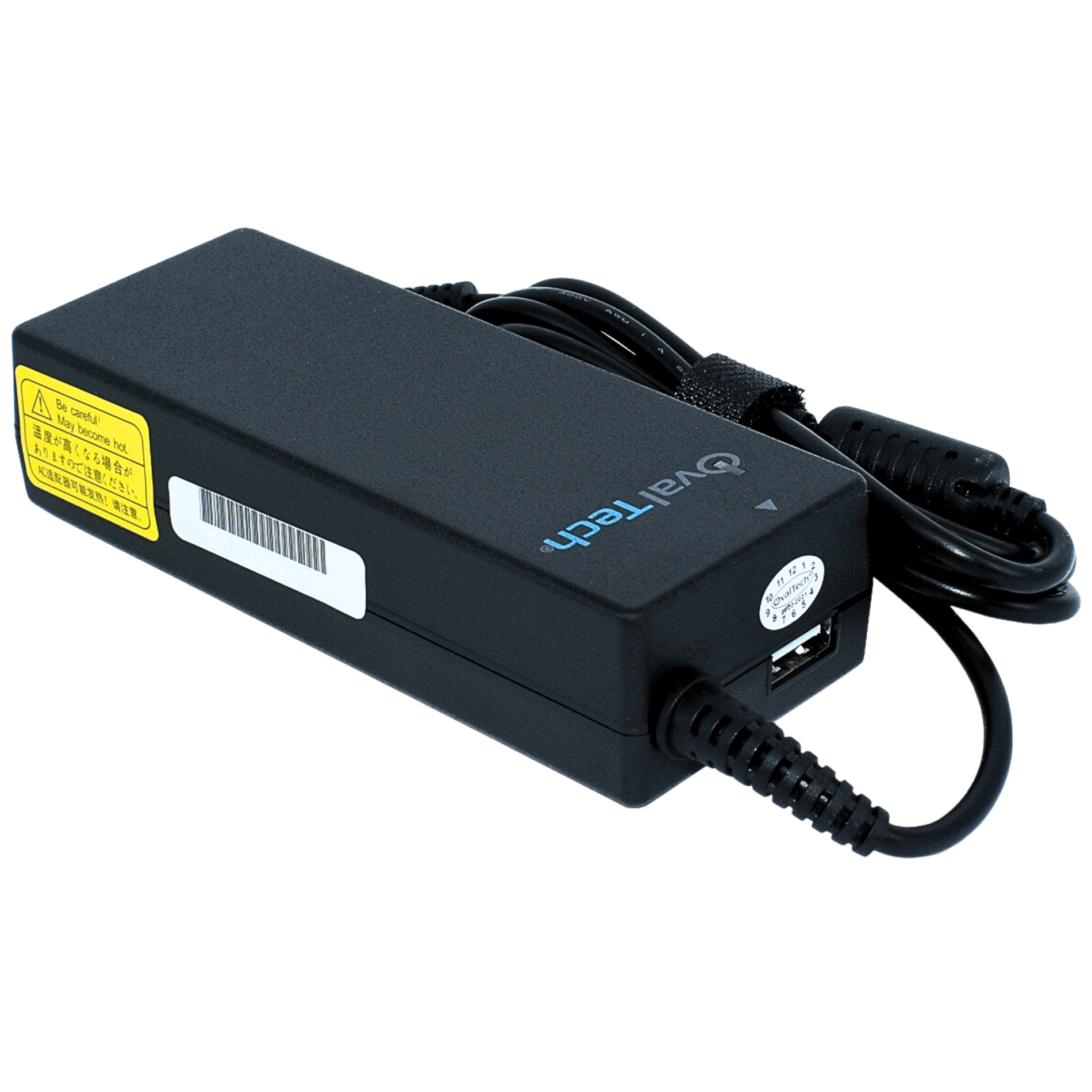 Cargador OVALTECH OTAC-E74-65W Adaptador / Cargador De Corriente Para Laptop OTAC-E74-65W OVALTECH De 65W 19.5V/3.33A Punta Azul 4.5x3.0 - Código: OTAC-E74-65W | Compra en Guadalajara